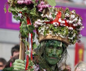 yapboz Yeşil adam, Carnival